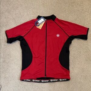 New Canari Red and Black Performance Jersey